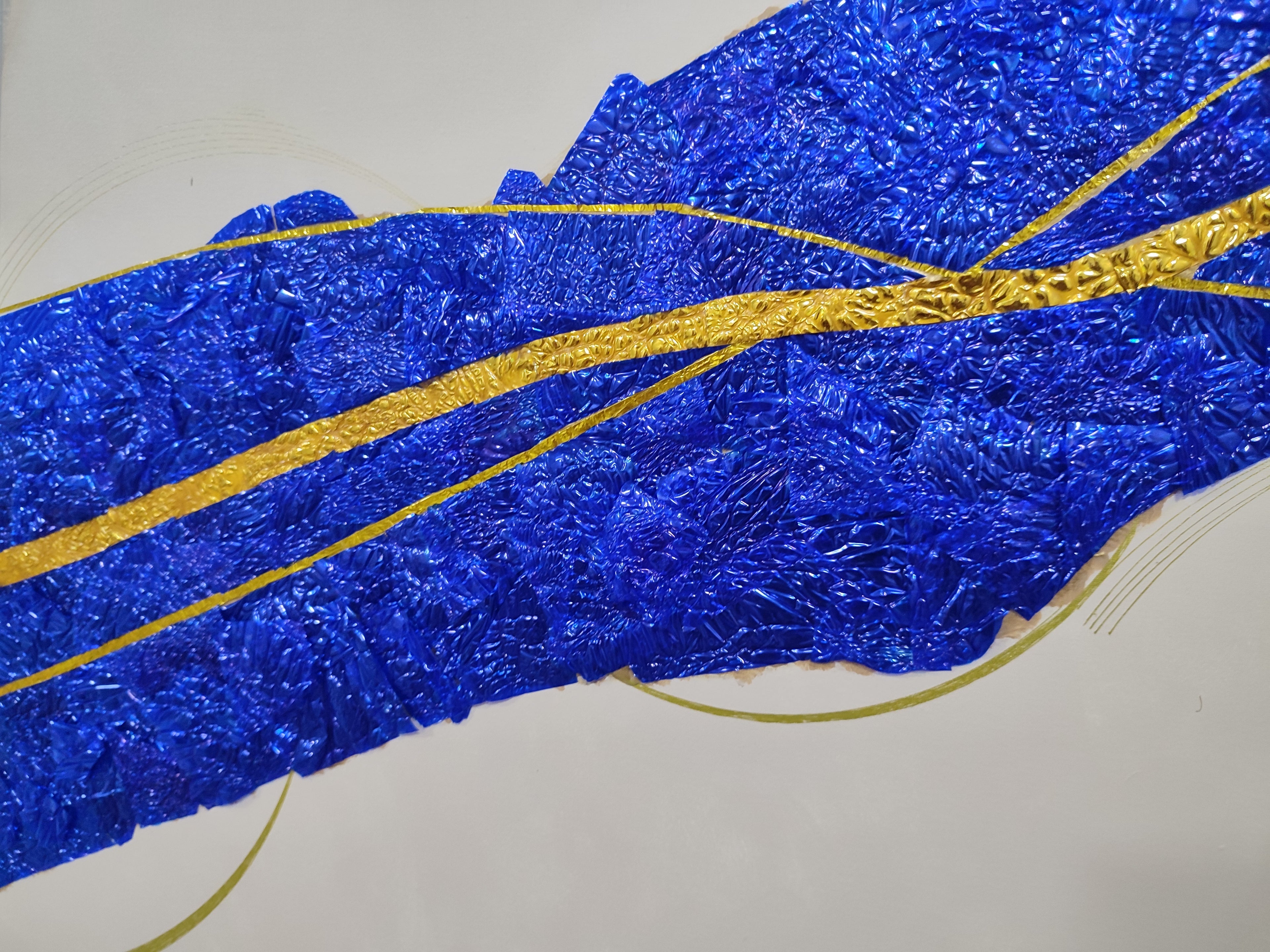 CatArts Blue River of Time (90*120cm/35*47in)