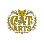 Decorative logo of CATARTS , luxury painting, abstract painting