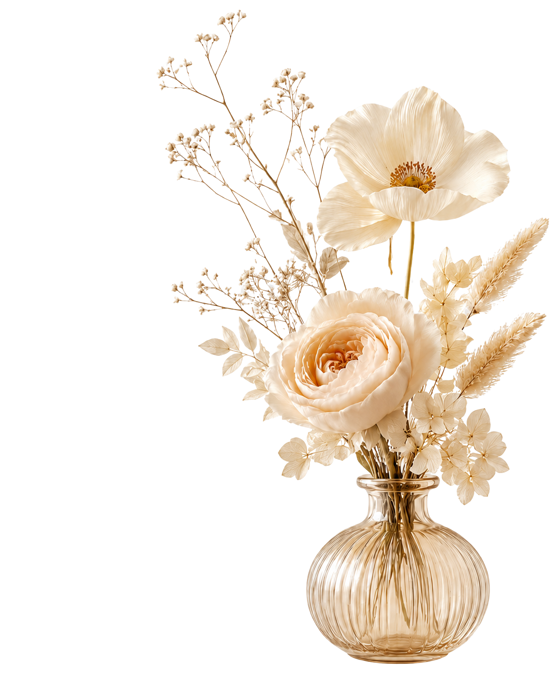 Elegant floral decorative image for CatArts newsletter section